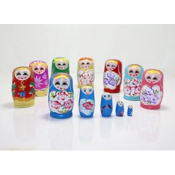 5li Ahşap Matruşka
