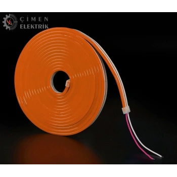 5 Metre NOAS YL42 0126 Dış Mekan 12V Amber Neon Hortum Led