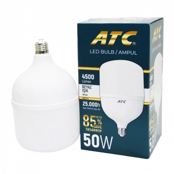50W TORCH LED BULB AMPUL BEYAZ E27 (5324)