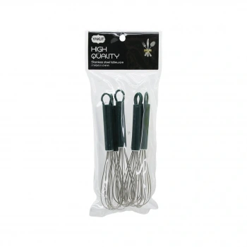 5Lİ MİNİ=7.7CM METAL ÇIRPICI PLASTİK SAPLI=7.8CM TOPLAM UZUNLUK=15.5CM (5324)