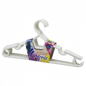 6 PARÇA  PLASTİK KARİZMA ELBİSE ASKI (5324)