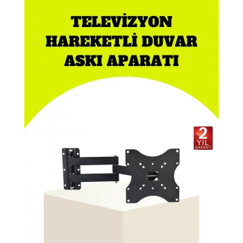 VESA Uyumlu Hareketli TV Askı Aparatı Kolay Montaj