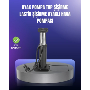 Ayak Pompası Otomobil Motosiklet Bisiklet Lastik Şişirme