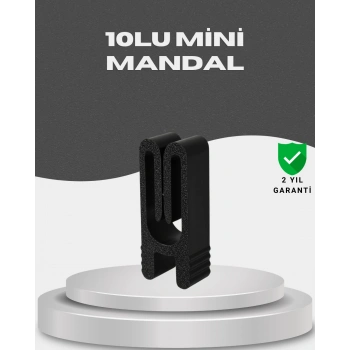 Plastik Poşet Kilidi Mutfak İçin Çok Amaçlı 10 Adet