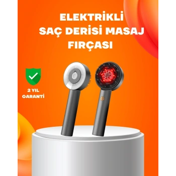 Kırmızı Işık Terapi Saç Derisi Masaj Tarağı 3 Modlu Yağ Hazneli