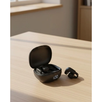Kulak İçi Olmayan Kablosuz Kulaklık Dual Mic ve Uzun Pil Süresi