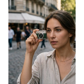 Ultra Kompakt Mini Fotoğraf Makinesi 4K HD Video Selfie Kamerası