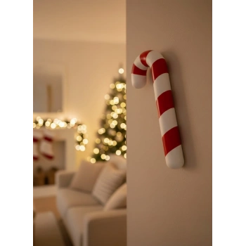 Dekoratif Yılbaşı Şekeri Yerde Biblo Salon Dekoru 13x34 cm