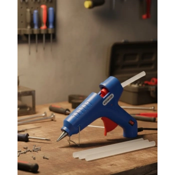 Hobi ve Tamir İçin 80 W Silikon Tabancası 11 mm Uyumlu 5 Silikon Hediyeli