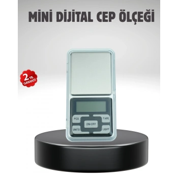 Hassas Tartım İçin Dijital Cep Terazisi Sayma Modlu