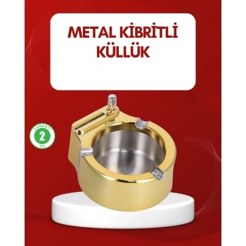 Metal Küllük Gizli Ateşleme Sistemli Şık Tasarım
