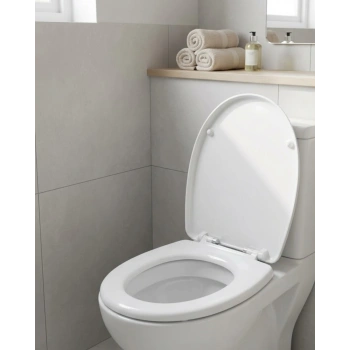 Dayanıklı Klozet Kapağı Universal Model Kolay Kurulum Hijyenik Banyo Ürünü