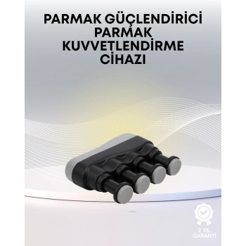 Ergonomik Parmak Egzersiz Aleti El ve Bilek Güçlendirici