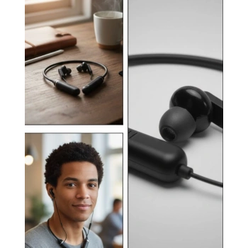 Gün Boyu Konfor Sağlayan Manyetik Kulak İçi Kablosuz Kulaklık