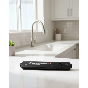 Gıdaları Uzun Süre Koruyan Ev Tipi Vakumlama ve Yapıştırma Makinesi