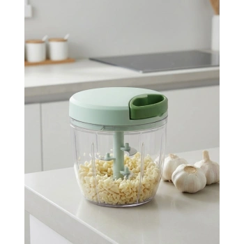 5 Bıçaklı Manuel Rondo İpli Sebze Doğrama Mutfak Aparatı