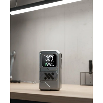 Araçlar İçin Akü Takviye Lastik Şişirme ve Powerbank Cihazı