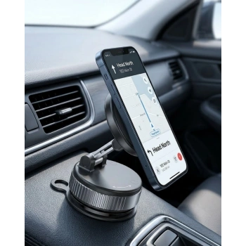 Araç İçi Manyetik Navigasyon Telefon Tutucu Güçlü Mıknatıslı Stand