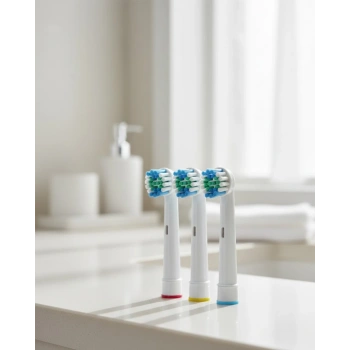 Yumuşak Kıllı Elektrikli Diş Fırçası Yedek Başlık Seti 4’lü