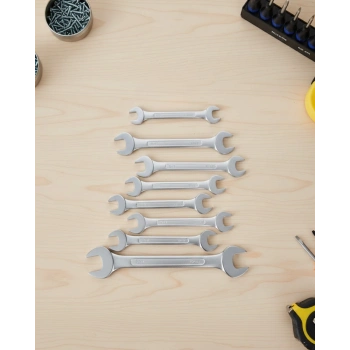 Ev ve Atölye Kullanımına Uygun 8li Kombine Anahtar Seti