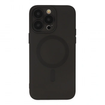İphone 13 Pro Kılıf Moshi Lens Magneticsafe Silikon - Siyah