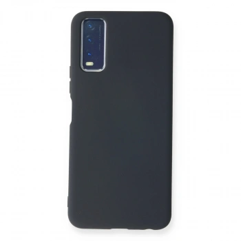 Vivo Y11s Kılıf Nano İçi Kadife Silikon - Lacivert