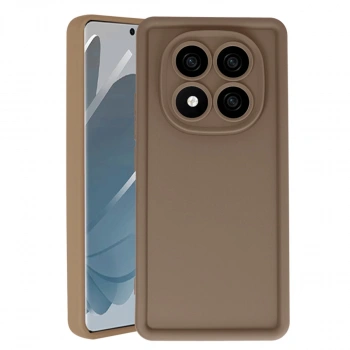 Xiaomi Redmi Note 14 Pro 4g Kılıf Viera Silikon - Kahverengi