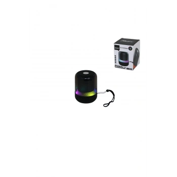 KAVANOZ MODELİ - MİKA GÖVDE BLUETOOTH WİRELESS MİNİ HOPARLÖR SPEAKER USB ŞARJLI - IŞIKLI 5W PL-4445