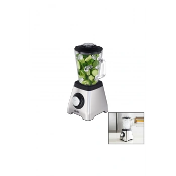 TURBO DOĞRAYICI BLENDER BUZ KIRICI 6LI BIÇAK=PASLANMAZ ÇELİK - 1.5LT CAM HAZNE 2 KADEME HIZ 400W 180