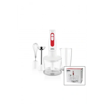 TURBO EL BLENDER SETİ DOĞRAYICI- MİKSER- BLENDER 2 KADEME HIZ 600ML HAZNE - 700ML ÖLÇÜ KABI SHB-3100
