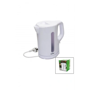 PLASTİK KETTLE SU ISITICISI BEYAZ 1.7LT 2000W OTOMATİK KAPANMA - 360° GÖVDE - KABLO SAKLAMA KK-3