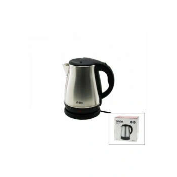 ÇELİK KETTLE SU ISITICISI KABLOSUZ KULLANIM 1.8LT 360° DÖNEBİLME OTOMATİK KAPANMA SK-8028 (5324)