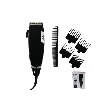 KABLOLU FİŞLİ SAÇ SAKAL KESME TRAŞ MAKİNESİ KOLLU TARAK AYARI SHC-1901 (5324)