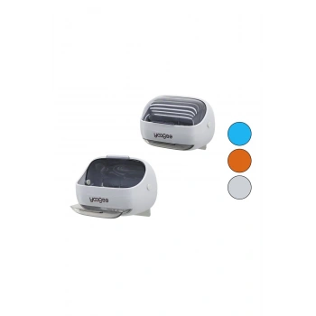 LÜX KATI SABUNLUK RENKLİ PLS MİKA KRİSTAL AÇ-KAPA PENCERELİ - ATIK SU ÇEKMECELİ YAPIŞKANLI MONTAJ (5