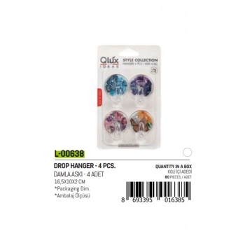 4 PARÇA DAMLA KÜÇÜK YAPIŞKAN ASKI (5324)