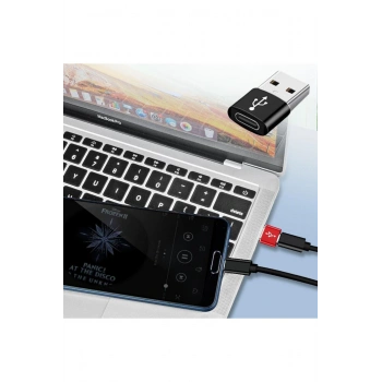 USB'den TYPE-C 'ye Dönüştürücü Adaptör Veri Aktarımı Sağlayıcı Şarj Data Çevirici (5