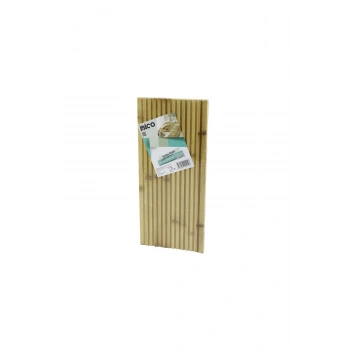 D.GEN DÜZ KANALLI ÇİFT TARAF=DÜZ - KANALLI AHŞAP BAMBU SERVİS SUNUM TAHTASI 17 X 39 X 1.5CM (5324
