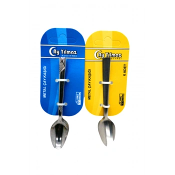 6 PARÇA METAL ÇAY KAŞIK (5324)