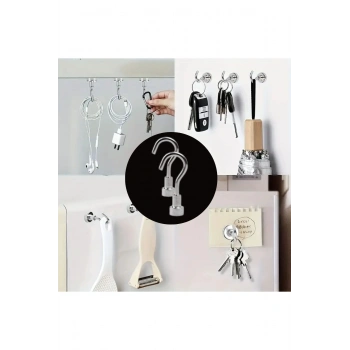 Güçlü Manyetik Mutfak,Banyolar İçin Çok Amaçlı 2'li Magnet Askı (5324)