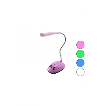 MİNİ PİLLİ - YAYLI LEDLİ MASA LAMBASI 3 X 1.5V AAA PİL (5324)