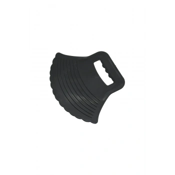 MANGAL YELPAZESİ SİYAH PLASTİK 23X29CM (5324)