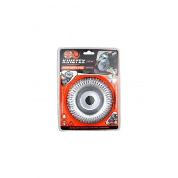 115MM AHŞAP TÖRPÜ EĞE DİSK GÜMÜŞ (5324)