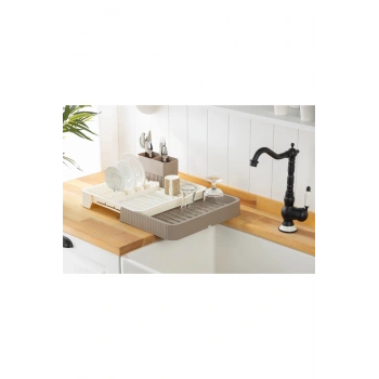 SÜRGÜLÜ BULAŞIKLIK PLASTİK 32.5CM X 35.5CM - 51.5 X 35.5CM (5324)