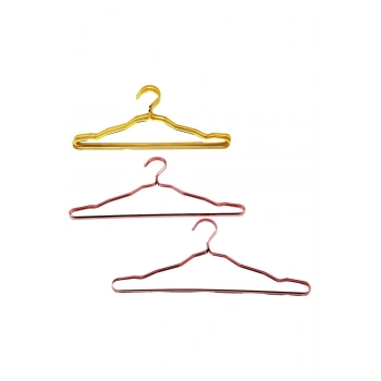 2PCS GOLD - BRONZ KOMPLE METAL ASKI (5324)