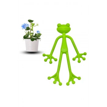 Kurbağa Şeklinde Bitki Sabitleyici – Bahçe ve İç Mekan Bitkileri İçin Dal ve Gövde Destek Aparatı, Ç