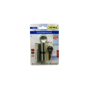 CERMAN MANDALLI SATEN BAREL KİLİT 68MM YM-B68MS (5324)