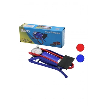 YAYAT MODELİNCE PİSTONLU AYAK POMPASI OTO-ARAÇ - BİSİKLET-MOTOR LASTİK - TOP - ŞİŞME HAVUZ-YATAK (53