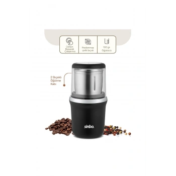 KROM KENAR KAHVE - BAHARAT ÖĞÜTÜCÜ ÇELİK BIÇAK - Ö.HAZNESİ=100GR 200W BAS ÇALIŞTIR KAPAK=MİKA PLS SC