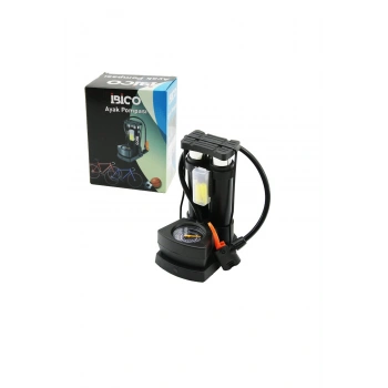 SAATLİ DİKEY MODEL - İNCE PİSTONLU AYAK POMPASI OTO-ARAÇ - BİSİKLET-MOTOR LASTİK - TOP - ŞİŞME HAVUZ