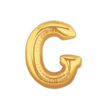 G Harf Folyo Balon Altın Renk 40 inç (5324)